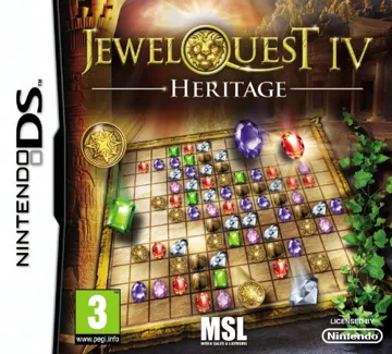 Jewel Quest IV - Heritage (Europe) (En,Fr,De,Nl) box cover front